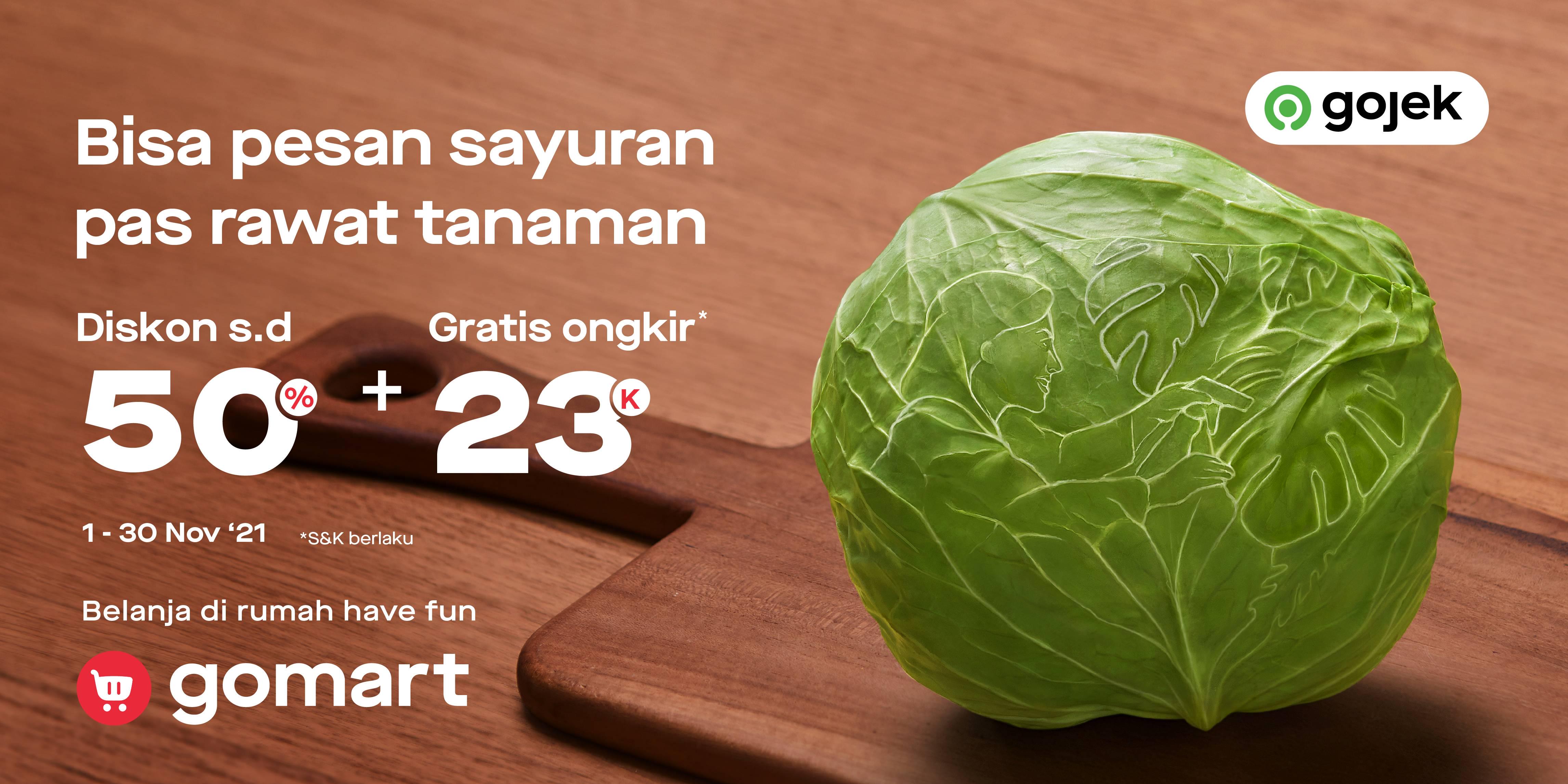 GoMart Promo Diskon dan Gratis Ongkir